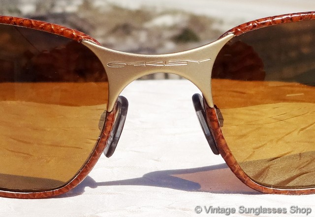 Oakley Big Square Wire Leathers Gold Iridium Sunglasses